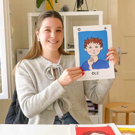 Juliane, Logopädin im Team der Praxis Ruth Ulses.